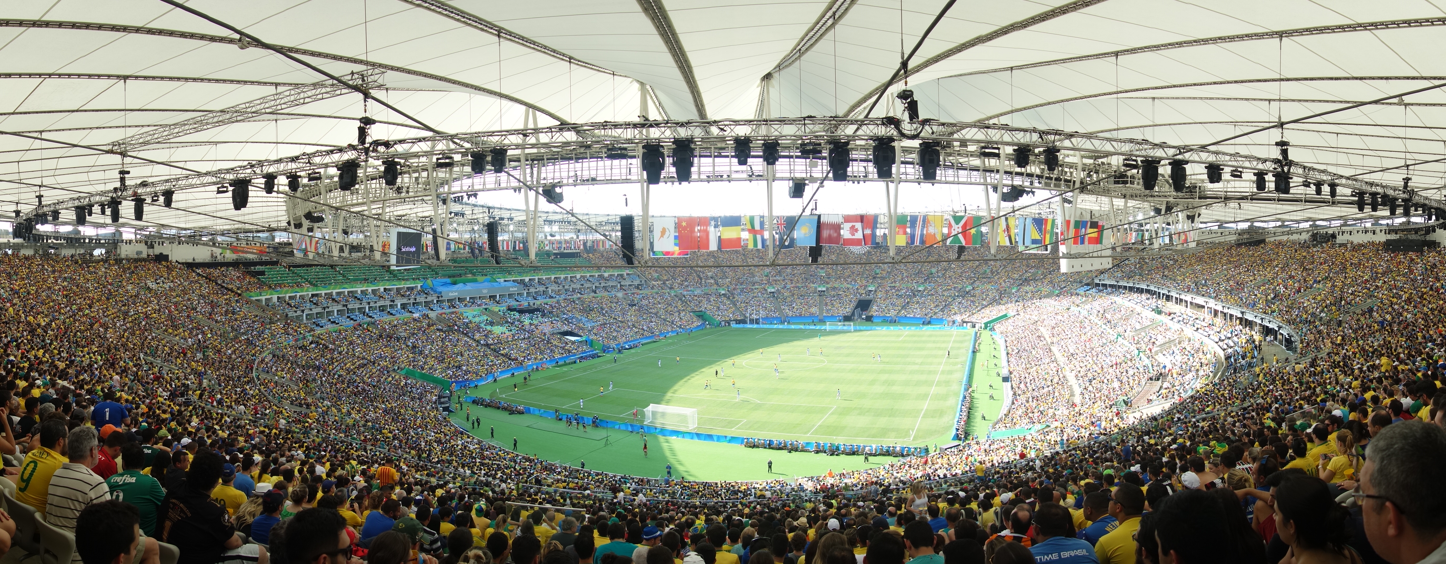 Honduras vs Brasil en 2001. El pequeño plantó cara al gigante